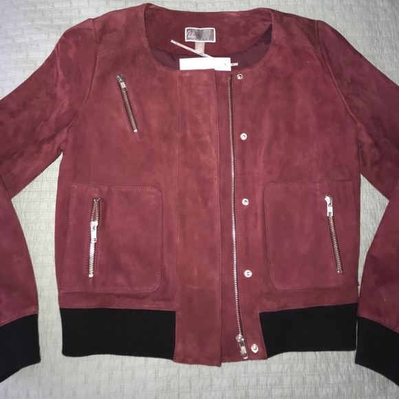 NEW Chelsea28 suede leather jacket small - Picture 5 of 5